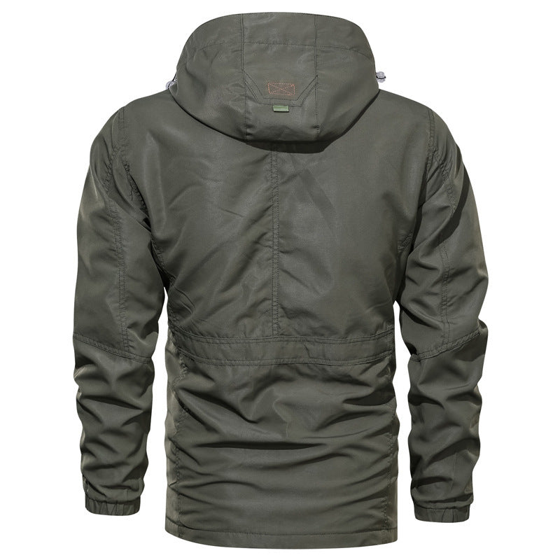 Cross-border jacket men's mid-length