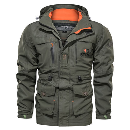 Cross-border jacket men's mid-length