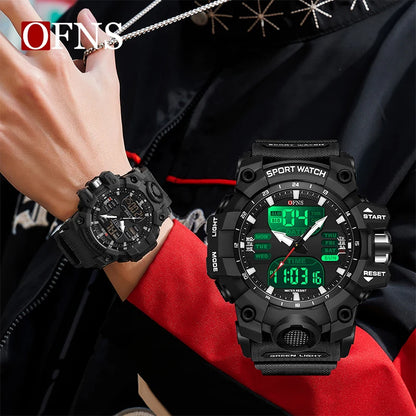 OFNS Outdoor Watches For Men G Style 50M Waterproof