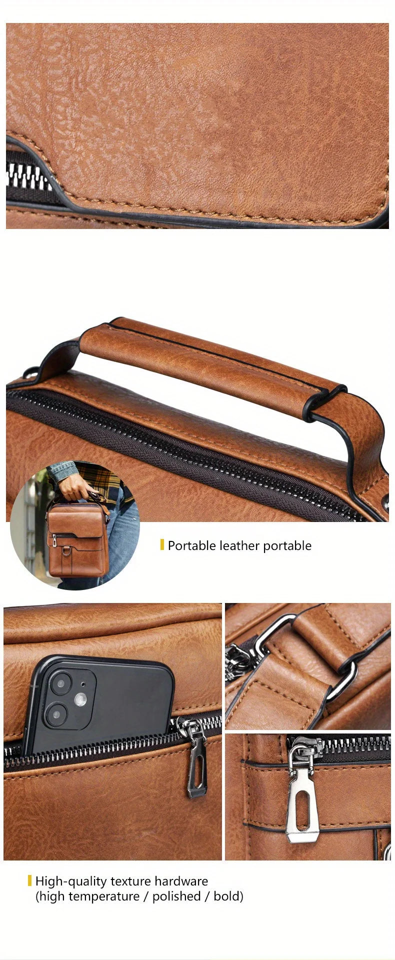 Brand Men Shoulder Bag for 9.7" iPad