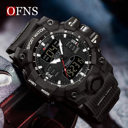 OFNS Outdoor Watches For Men G Style 50M Waterproof